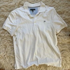 Banana Republic White Polo XL